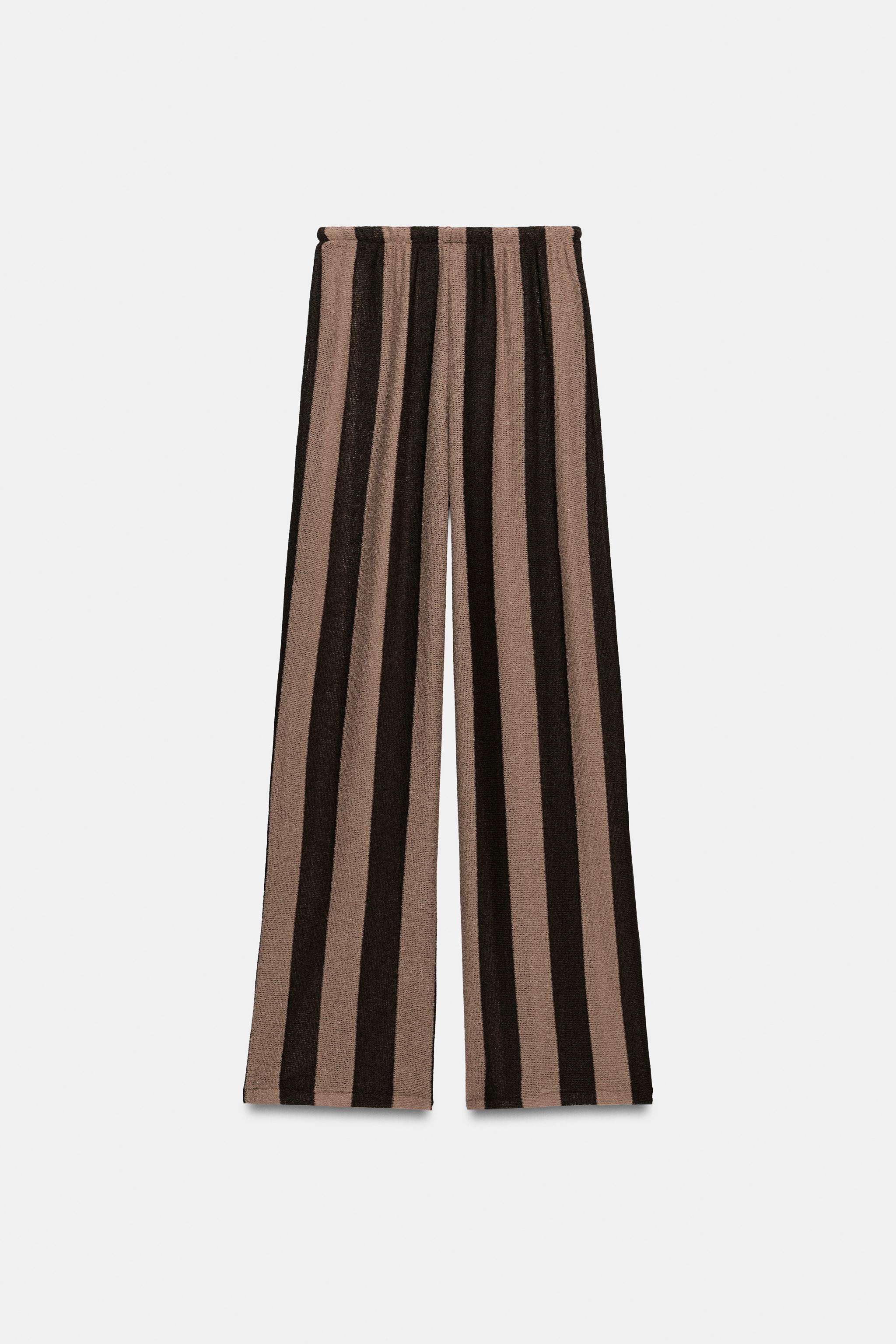 PANTALON RUSTIQUE À RAYURES